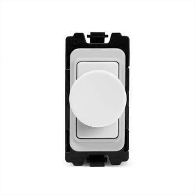 Soho White 6A Dummy RM Grid Dimmer Switch Module SS-SH-00-SGP142-WM