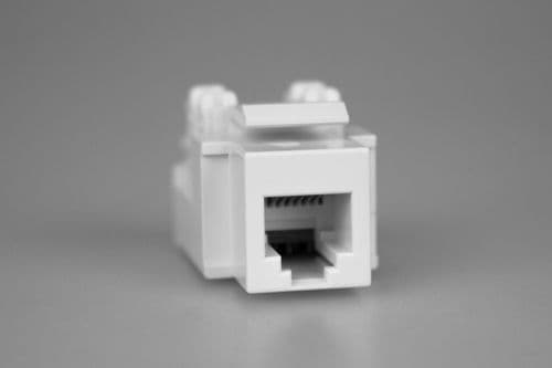 Varilight DERJ12W European White RJ12 Telephone Keystone Data Insert