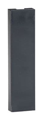 Varilight DHBB DataGrid Black Half Blank Plate (Half DataGrid Space)