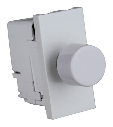 Varilight DIP400W Datagrid+ White 2-Way Push-On/Off Dimmer 40-400W V-Plus