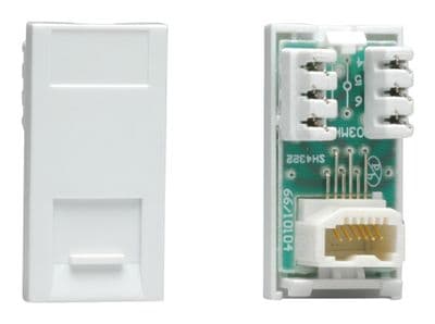 Varilight DTSW DataGrid White Telephone Slave (Extension) Socket (1 DataGrid Space)