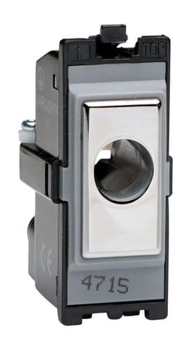 Varilight G16FOC Powergrid Module Chrome 16A Flex Outlet