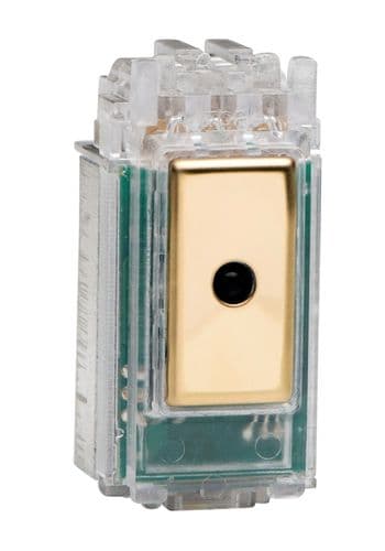 Varilight GJE100V Powergrid Module Brass 1-Way Remote/Touch Master V-Pro LED Dimmer 0-100W