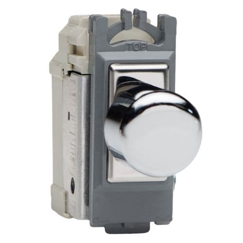 Varilight GP250C PowerGrid Module Chrome 2 Way V-Dim Dimmer 40-250W (1 Grid Space)