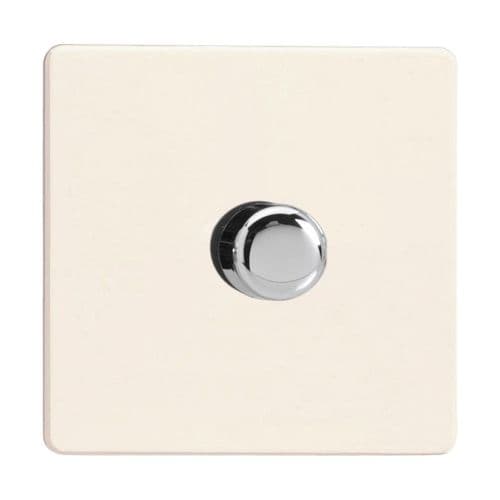 Varilight HDY3S.PD Screwless Primed 1 Gang 2-Way Push-On/Off Dimmer 60-400W V-Dim