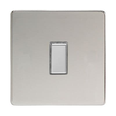 Varilight JDCES001S Screwless Polished Chrome 1 Gang Touch Dimming Slave (use with V-Pro Master)