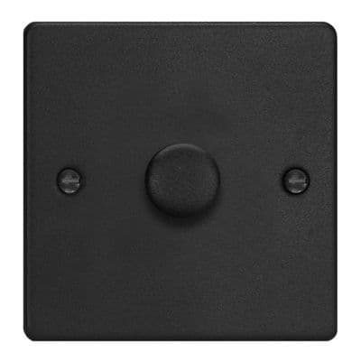 Varilight JDESM101.MB Essential Matt Black 1 Gang V-Pro Smart Master WiFi LED Dimmer 120W
