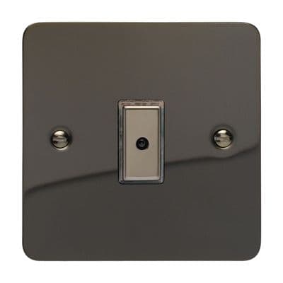 Varilight JFIE101 Ultraflat Iridium Black 1 Gang V-Pro Remote/Touch Master LED Dimmer 0-100W