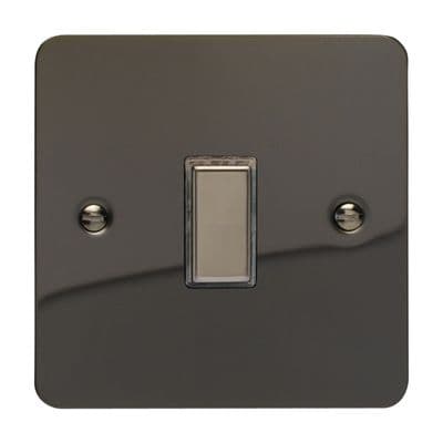 Varilight JFIES001 Ultraflat Iridium Black 1 Gang Touch Dimming Slave (use with V-Pro Master)