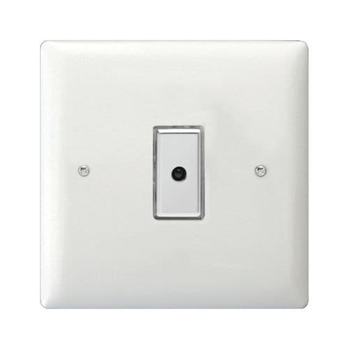 Varilight JOE101C Value Polar White 1 Gang Multi-Way Touch Master LED Dimmer 100W
