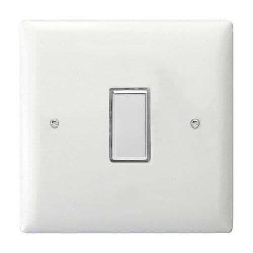 Varilight JOT101C Value Polar White 1 Gang V-Pro Touch Master LED Dimmer 0-100W