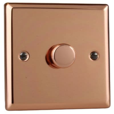 Varilight JYS1.CU Urban Polished Copper 1 Gang V-Pro Companion Controller