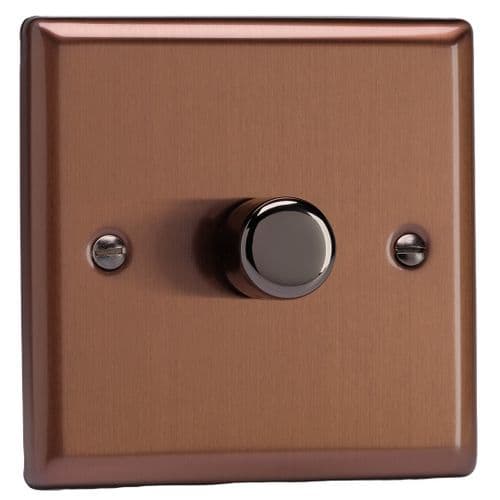 Varilight JYSM101.BZ Urban Brushed Bronze 1 Gang V-Pro Smart Master WiFi LED Dimmer 120W