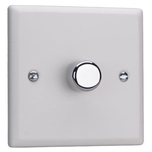 Varilight JYSM101.CW Urban Chalk White 1 Gang V-Pro Smart Master WiFi LED Dimmer 120W