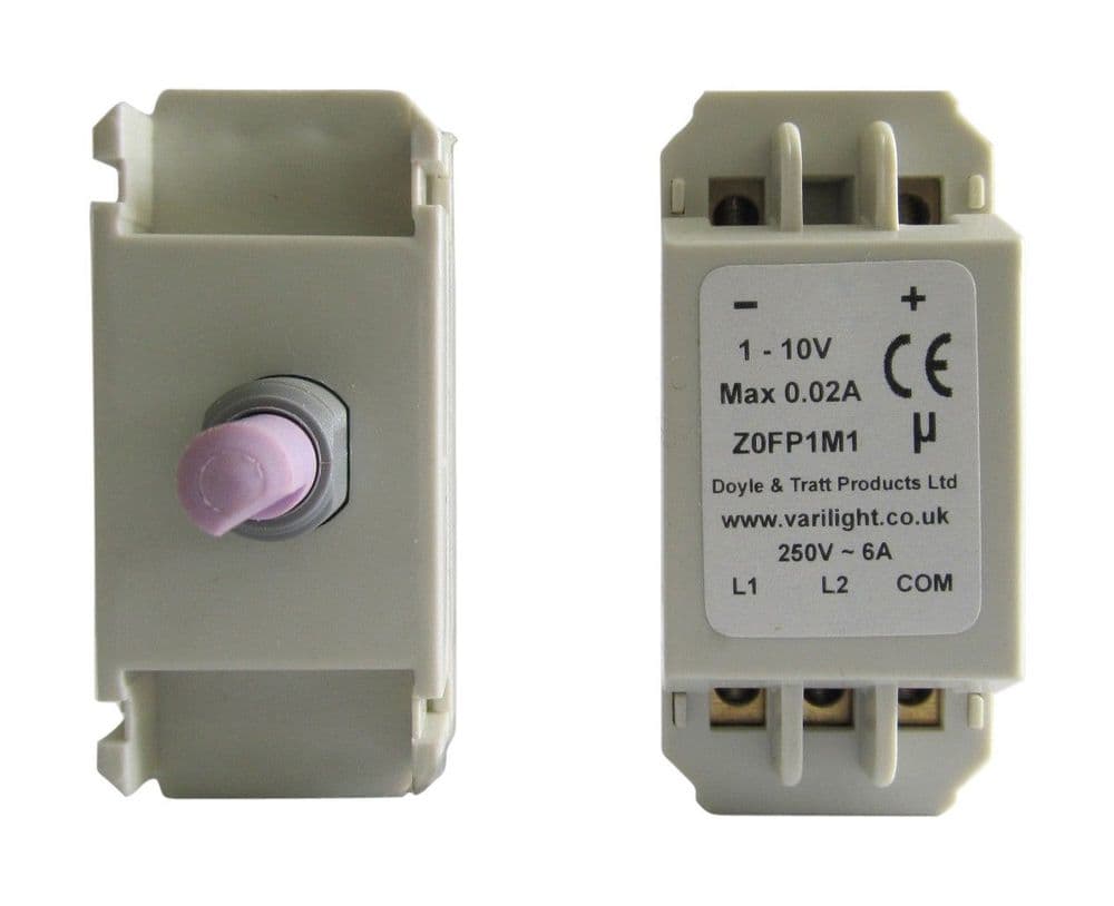 Varilight MFP1M1 Dimmer Modules 1-10V 2-Way Dimmer Module for multiple HF Ballasts