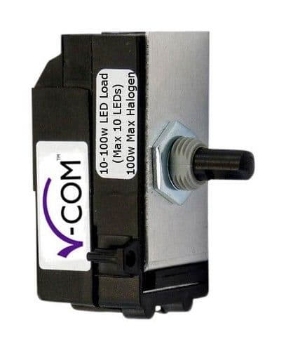 Varilight MKP100 Dimmer Modules 2-Way Push-On/Off LED 0-100W (max 10 LEDs) V-Com