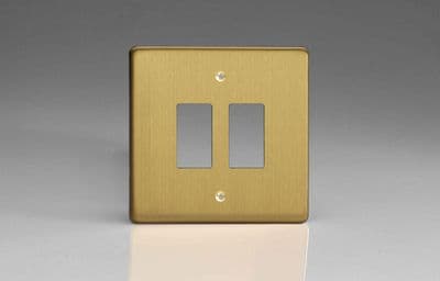 Varilight PowerGrid Plates Brushed Brass