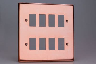 Varilight PowerGrid Plates Brushed Copper