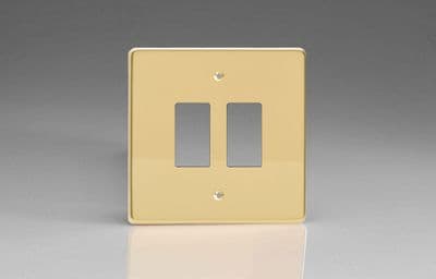 Varilight PowerGrid Plates Polished Brass