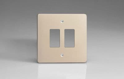 Varilight PowerGrid Plates Satin Chrome