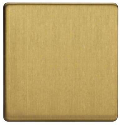 Brushed Brass Screwless