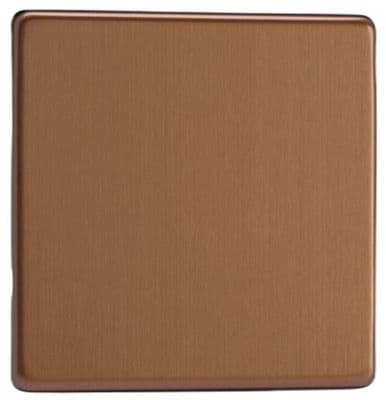 Brushed Bronze Screwless