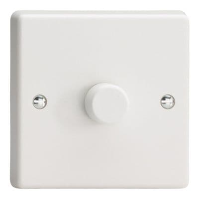 White Plastic Dimmers