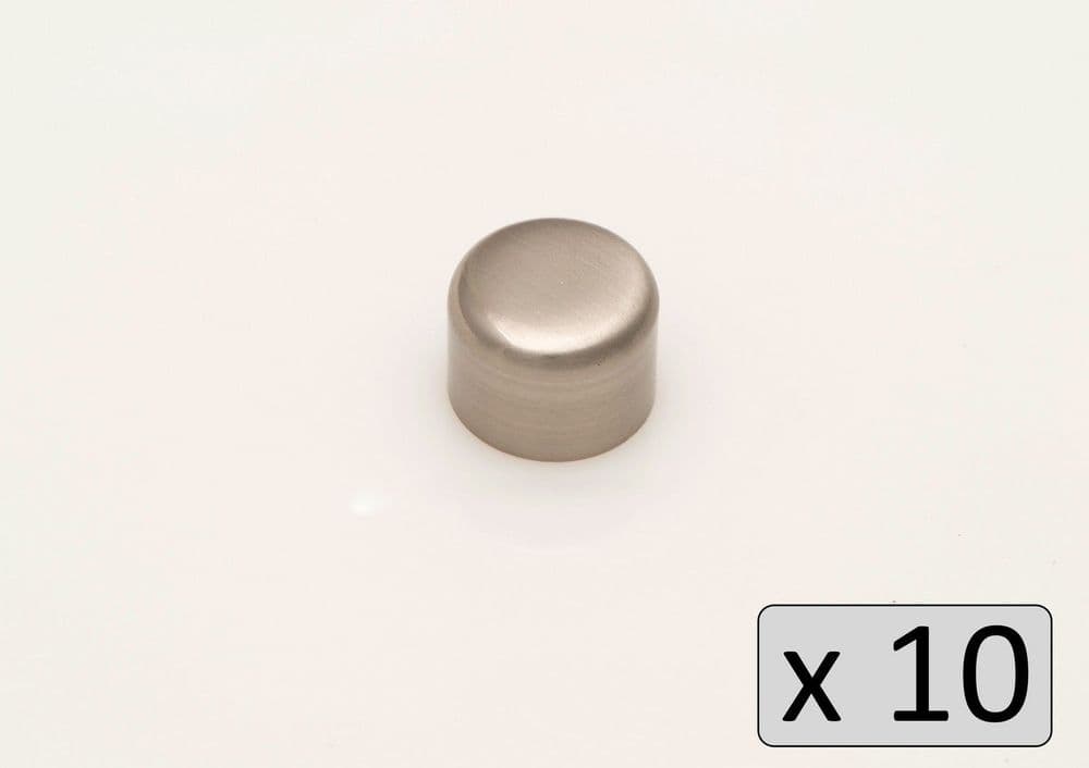 Varilight WKSN10 Satin Chrome Matrix 6mm "D" Dimmer Knob (Pack of 10)