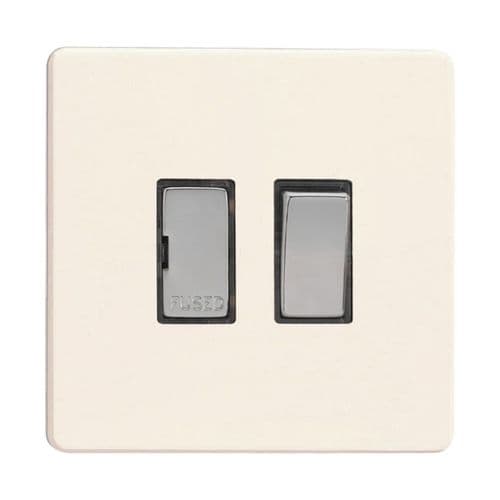 Varilight XDY6DS.PD Screwless Primed 1 Gang 13A Switched Fused Spur