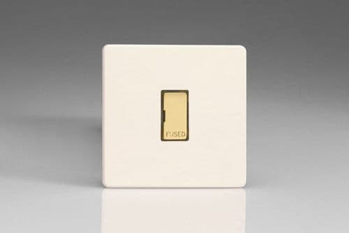 Varilight XDY6UVS.PD Screwless Primed 1 Gang 13A Unswitched Fused Spur