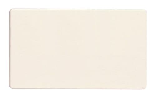 Varilight XDYDBS.PD Screwless Primed 2 Gang Double Blank Plate
