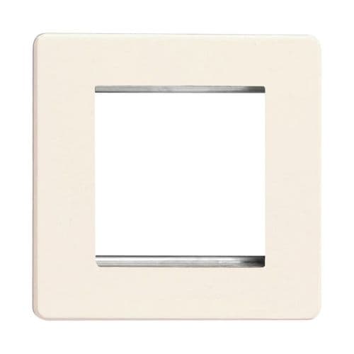 Varilight XDYG2S.PD Screwless Primed DataGrid Plate (2 DataGrid Spaces)