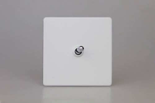 Varilight XDYT1S.PD Screwless Primed 1 Gang 10A 1 or 2 Way Toggle Light Switch