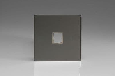 Varilight XEID1S European Iridium 1 Gang Keystone Data Plate