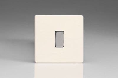 Varilight XEY7S.MW European Matt White 1 Gang 10A Intermediate Rocker Light Switch