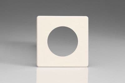 Varilight XEYG1S.MW European VariGrid Matt White 1 Gang VariGrid Plate to fit Z1E products