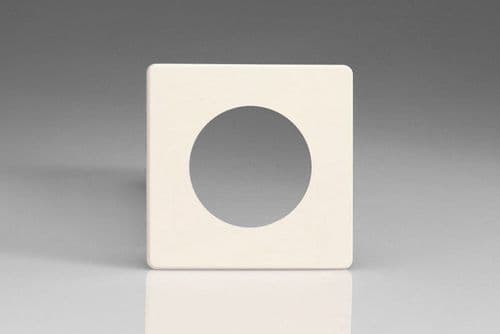 Varilight XEYG1S.MW European VariGrid Matt White 1 Gang VariGrid Plate to fit Z1E products