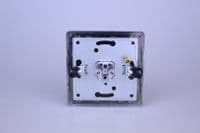 Varilight XEYM1S.MW European Matt White 1 Gang 6A 1-Way Push-to-Make Momentary Switch