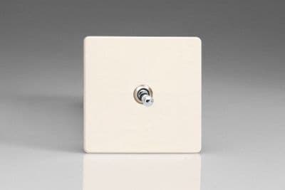 Varilight XEYT7S.MW European Matt White 1 Gang 10A Intermediate Toggle Light Switch