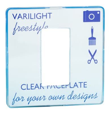 Varilight XIFG1C Freestyle Clear DataGrid Plate (1 DataGrid Space)