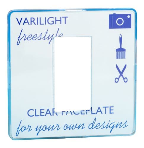Varilight XIFG1C Freestyle Clear DataGrid Plate (1 DataGrid Space)