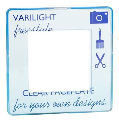 Varilight XIFG2C Freestyle Clear DataGrid Plate (2 DataGrid Spaces)