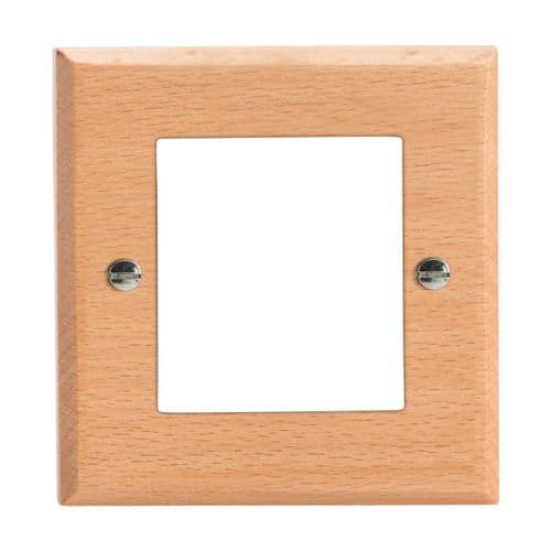 Varilight XKG2BE Kilnwood Scandic Beech DataGrid Plate (2 DataGrid Spaces)