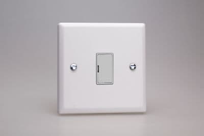 Varilight XY6UW.CW Urban Chalk White 1 Gang 13A Unswitched Fused Spur