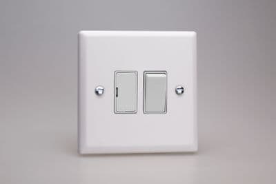 Varilight XY6W.CW Urban Chalk White 1 Gang 13A Switched Fused Spur
