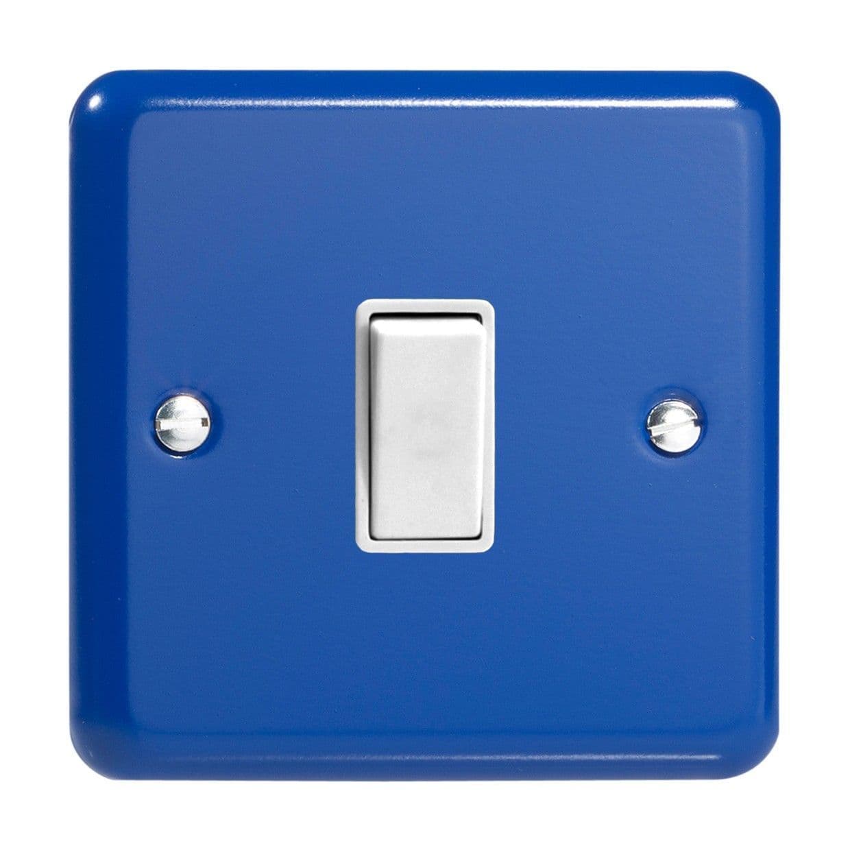 Varilight XY7W RB Lily Primary Reflex Blue 1 Gang 10A Intermediate