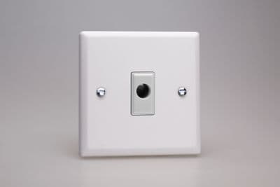 Varilight XYFOW.CW Urban Chalk White 1 Gang 16A Flex Outlet Plate