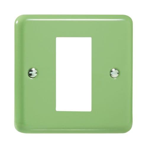 Varilight XYG1.BG Lily Pastel Beryl Green DataGrid Plate (1 DataGrid Space)