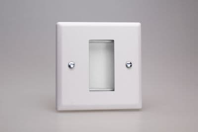 Varilight XYG1.CW Urban Chalk White DataGrid Plate (1 DataGrid Space)