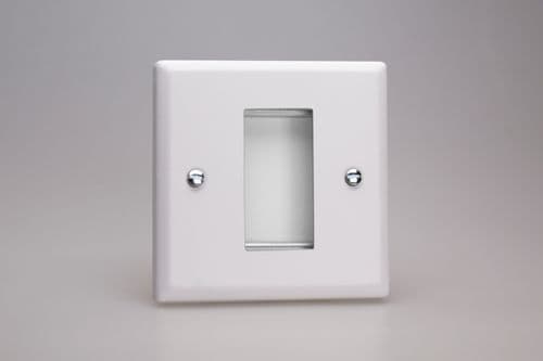 Varilight XYG1.CW Urban Chalk White DataGrid Plate (1 DataGrid Space)